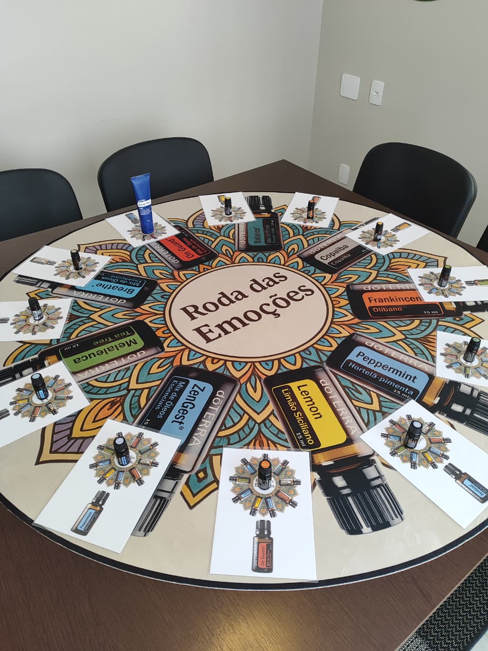 Montagem com Mandala 140 cm